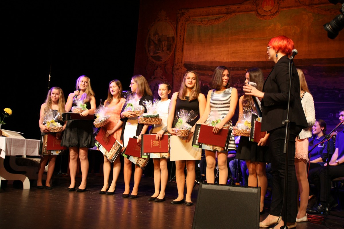 drustvo Team Gym TJ Sokol Dvr Krlov nad Labem - Jana Holubcov, Kateina Holubcov, Sra Erbenov, Tereza Hulkov, Nela Drpalkov, Monika Fierov, Eva patenkov, Jana patenkov a Sra Sicilsk